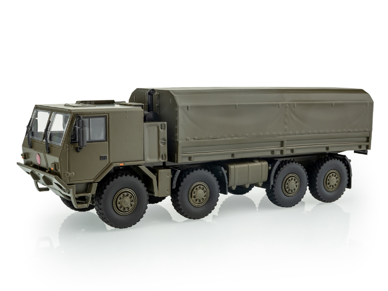 Hot Wheels - TATRA 815-7 8x8 flatbed with tarpaulin green -