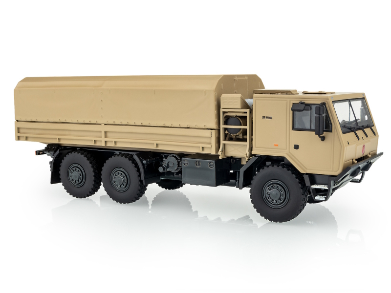 Hot Wheels - TATRA 815-7 Flatbed with tarpaulin 6x6 sand -