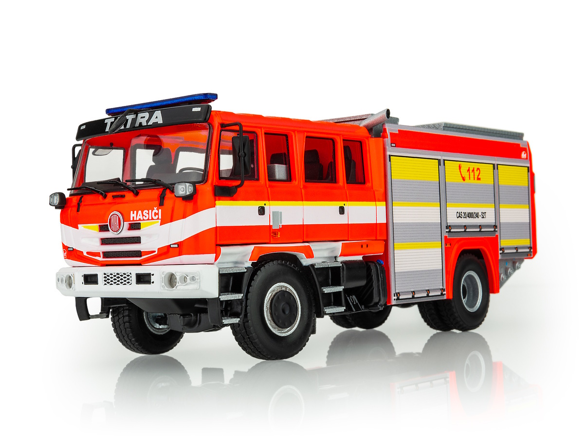 Hot Wheels - TATRA TERRA 4x4 firetruck - 