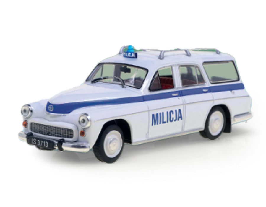 Hot Wheels - FSO Warszawa 223 Milicja -