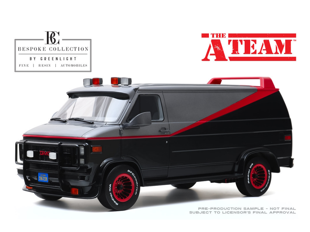 Hot Wheels - Bespoke Collection – 1:12 1983 GMC Vandura (The A-Team) - 