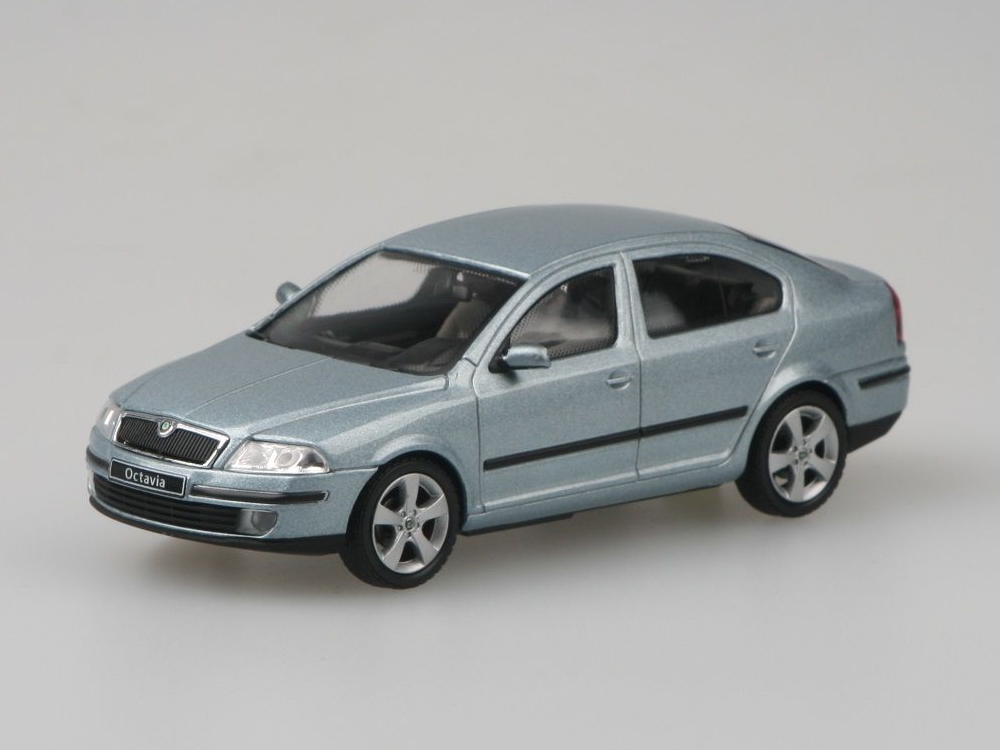 Hot Wheels - Škoda Octavia II (2004) - Šedá Stone Metalíza -