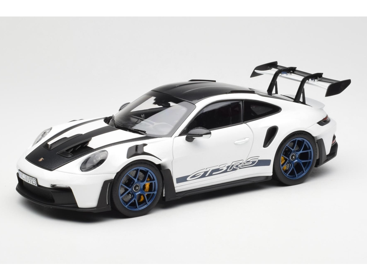 Hot Wheels - Porsche 911 992 GT3 Weissach Pack White & Indigoblue -