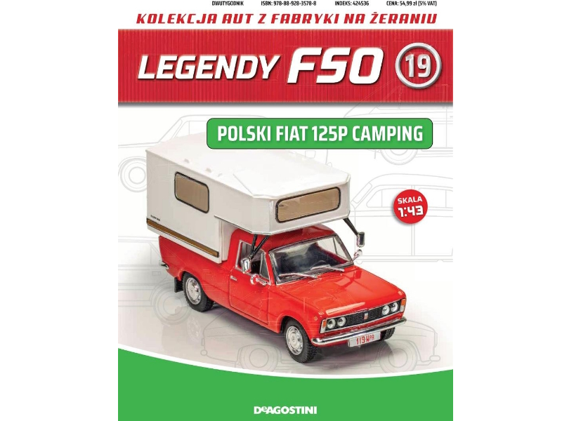 Hot Wheels - Polski Fiat 125p Camping -