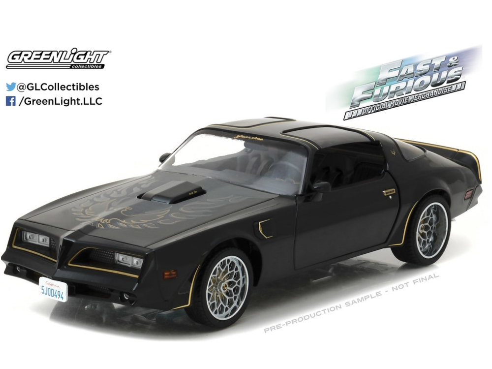 Hot Wheels - Artisan Collection – Fast & Furious (2009) Tego`s 1978 Pontiac Firebird Trans Am -