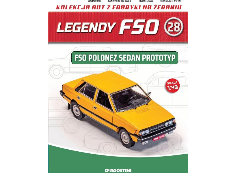 Hot Wheels - FSO Polonez Sedan Prototyp -