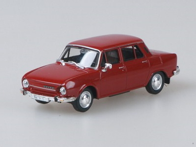 Hot Wheels - Skoda 110 L 1972 - Red Brick - 