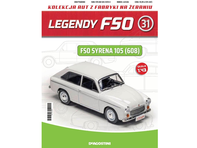 Hot Wheels - SYRENA 607 Hatchback -