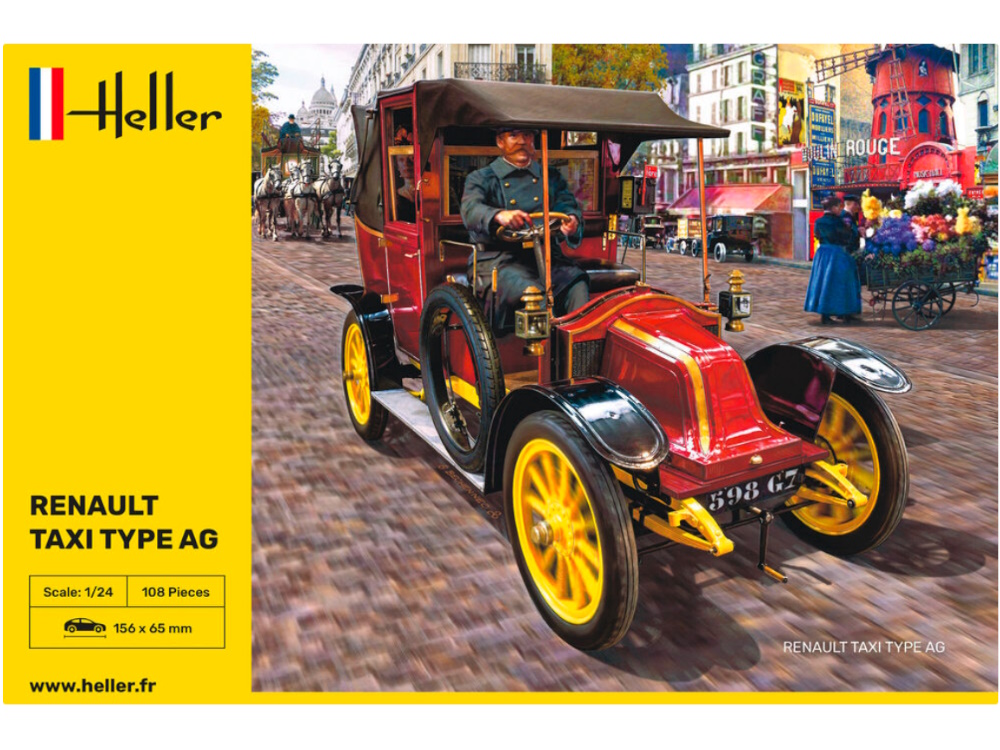 Hot Wheels - Renault Taxi Type AG -