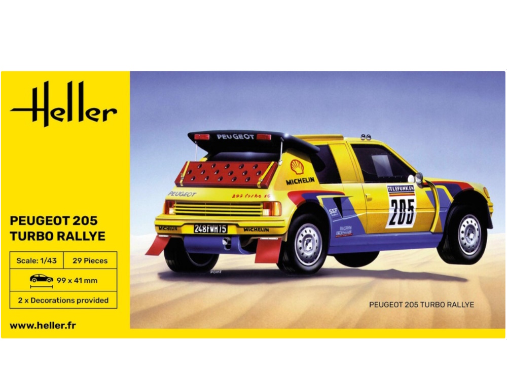 Hot Wheels - Peugeot 205 Turbo Rallye -
