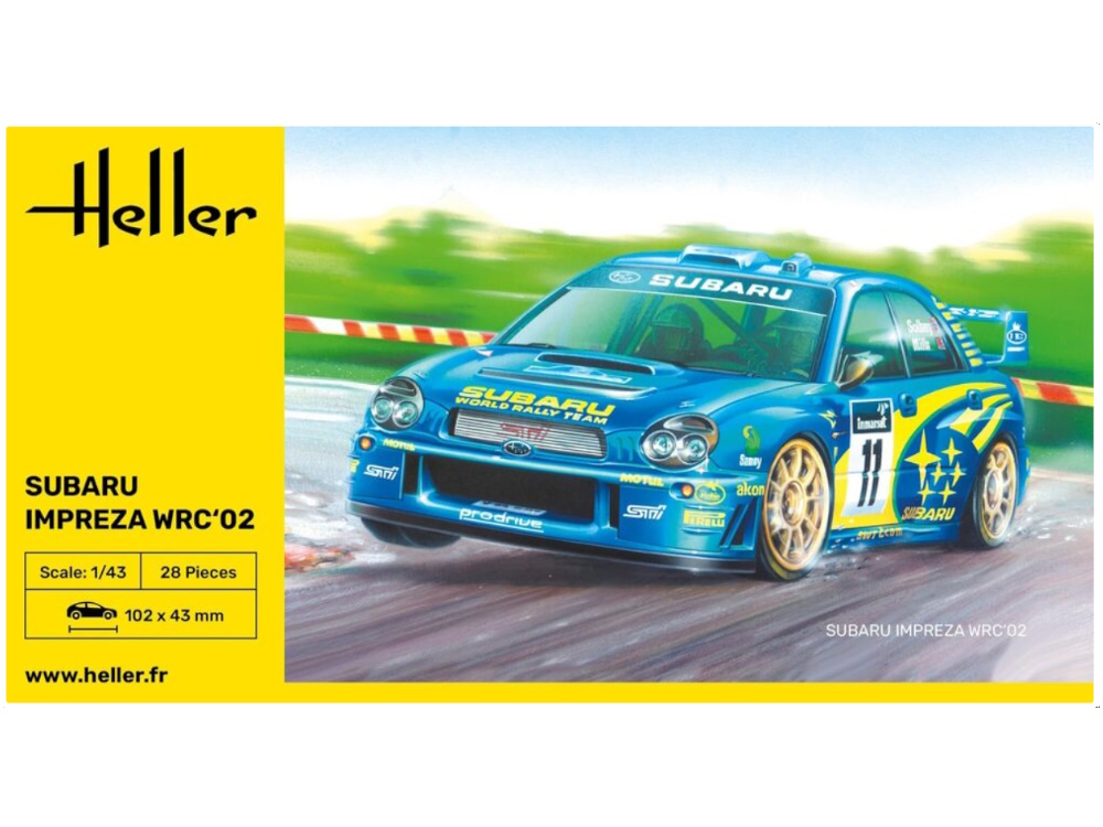 Hot Wheels - Subaru Impreza WRC 02 -