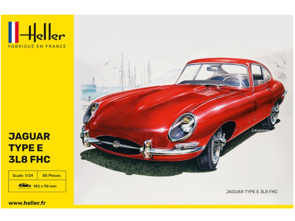 Hot Wheels - Jaguar Type E 3L8 FHC -