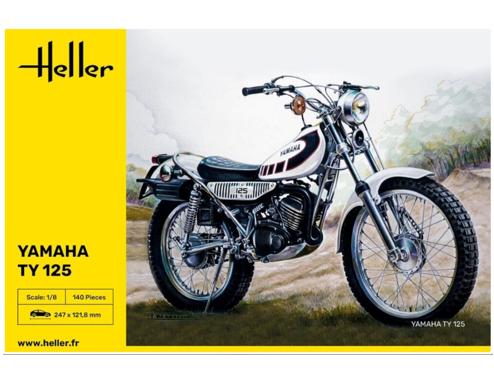 Hot Wheels - Yamaha TY 125  - 