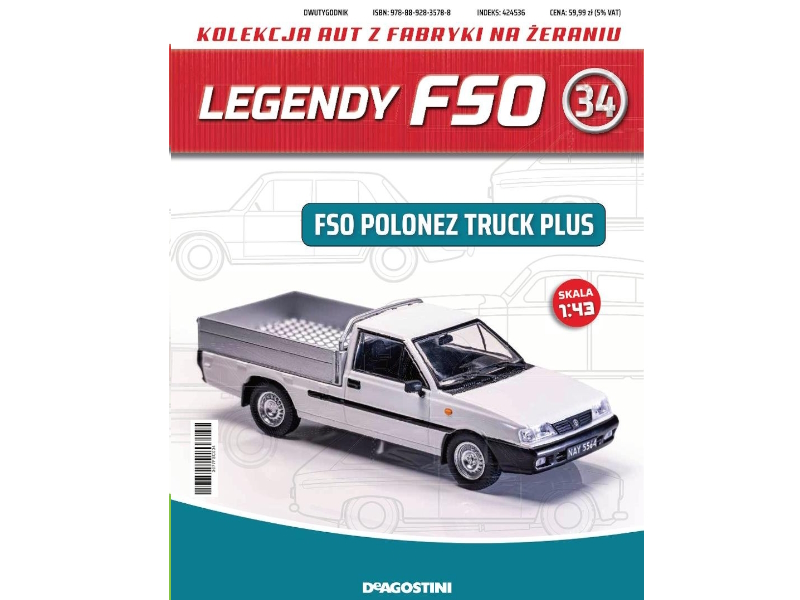 Hot Wheels - FSO Polonez Truck Plus -
