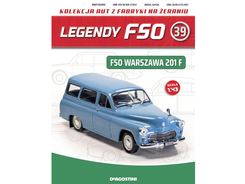 Hot Wheels - FSO Warszawa 201 F -