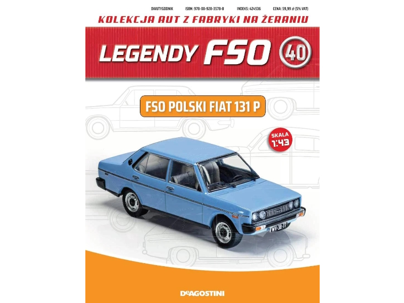 Hot Wheels - FSO Polski FIAT 131 P -