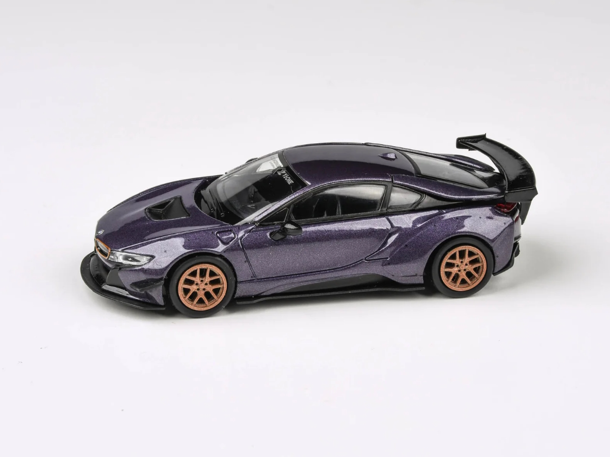 Hot Wheels - Liberty Walk BMW i8 Twilight Purple - Gold Wheels -
