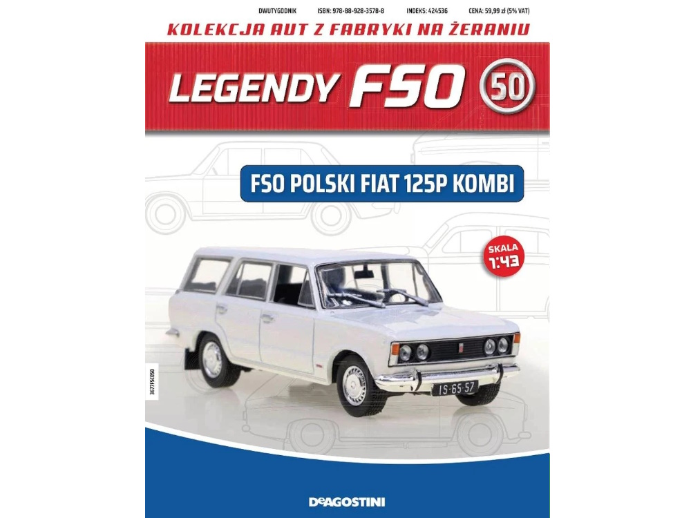 Hot Wheels - FSO Polski Fiat 125P Kombi - 