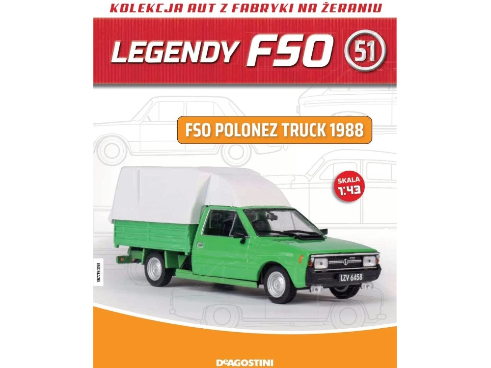 Hot Wheels - FSO Polonez truck -