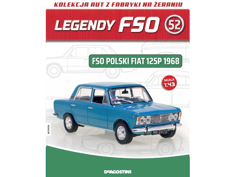 Hot Wheels - FSO Polski Fiat 125P -