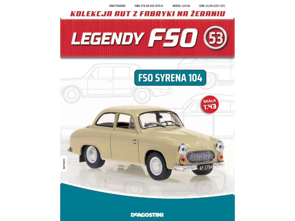 Hot Wheels - FSO Syrena 104 -