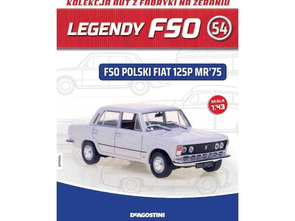 Hot Wheels - FSO Polski Fiat 125P MR`75 -