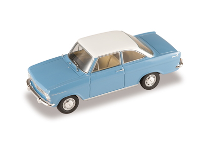 Hot Wheels - Opel Kadett A Coupe 1963 Azure Hawaii White_b - 