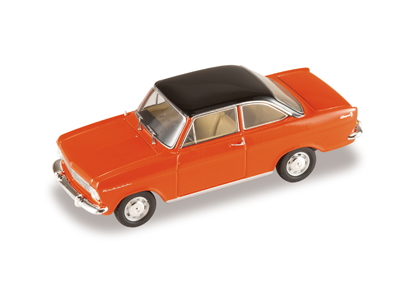 Hot Wheels - Opel Kadett A Coupe 1963 Red Monza Black_b -