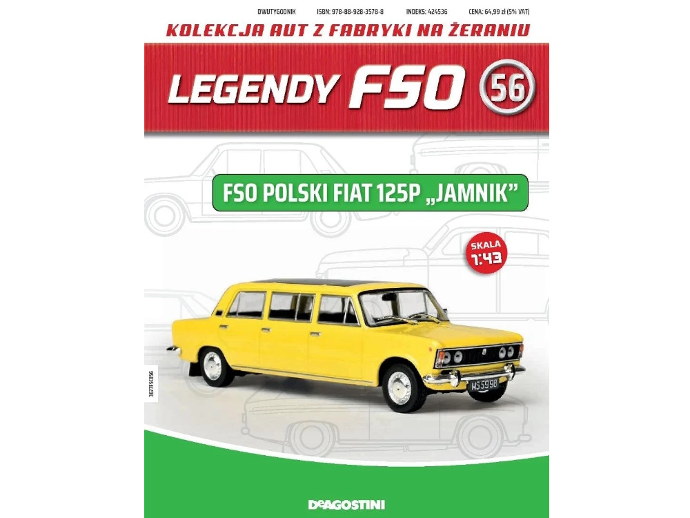 Hot Wheels - FSO Polski Fiat 125P Jamnik -