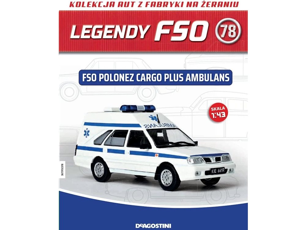Hot Wheels - FSO Polonez Caro Plus Ambulans -