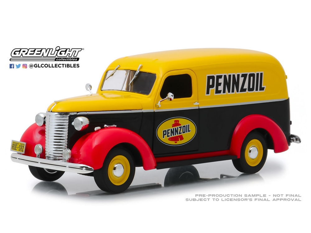 Hot Wheels - Running on Empty 2 - 1939 Chevrolet Panel Truck - Pennzoil -