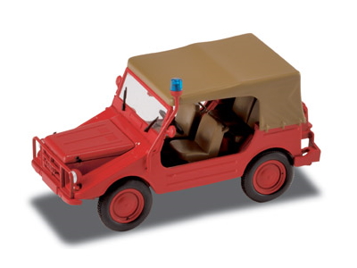 Hot Wheels - DKW Munga 4 Feuerwehr tetto - 