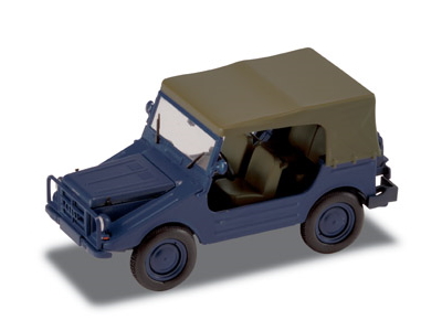Hot Wheels - DKW Munga 4 THW blutetto -