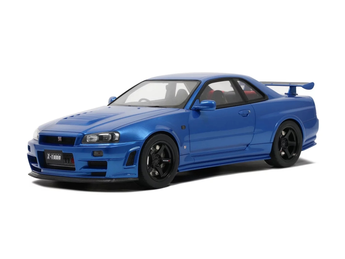 Hot Wheels - NISMO R34GT-R Z-tune Bayside Blue 2005 -