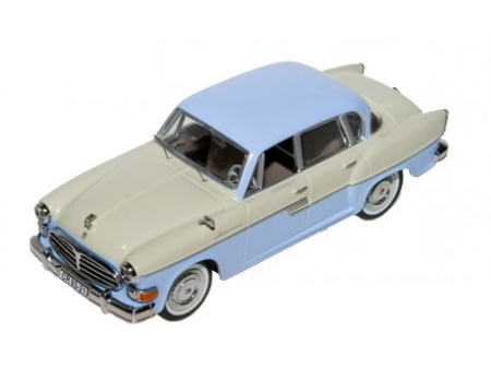 Hot Wheels - Sachsenring P240 - Light blue & off white - 1958 -