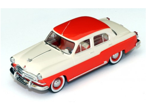 Hot Wheels - Volga M21 - Off White & Red (new front grill) - 1956 -
