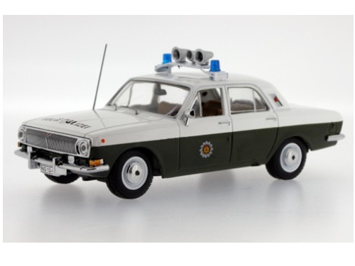 Hot Wheels - Gaz Volga M24 Volkspolizei - White & Green - 1969 - 