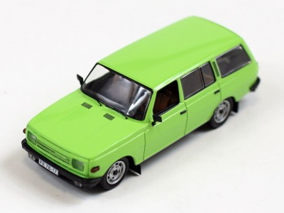 Hot Wheels - Wartburg 353 W Kombi 1985 (New Grill) - Yellow - 1985 -