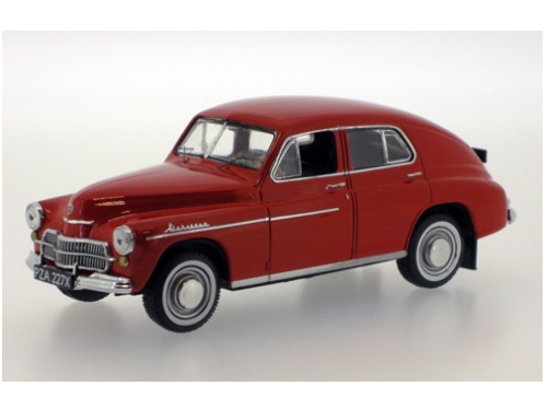 Hot Wheels - Warszawa 201 - Dark Red - 1960 - 