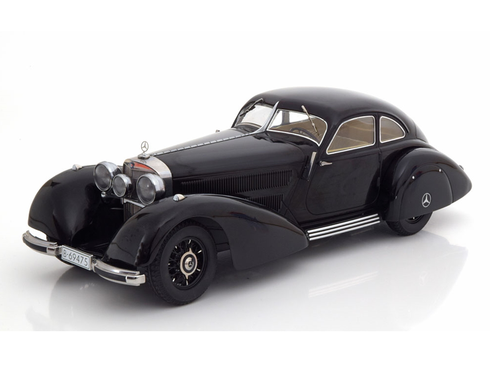 Hot Wheels - Mercedes 540K Autobahnkurier 1938 schwarz -