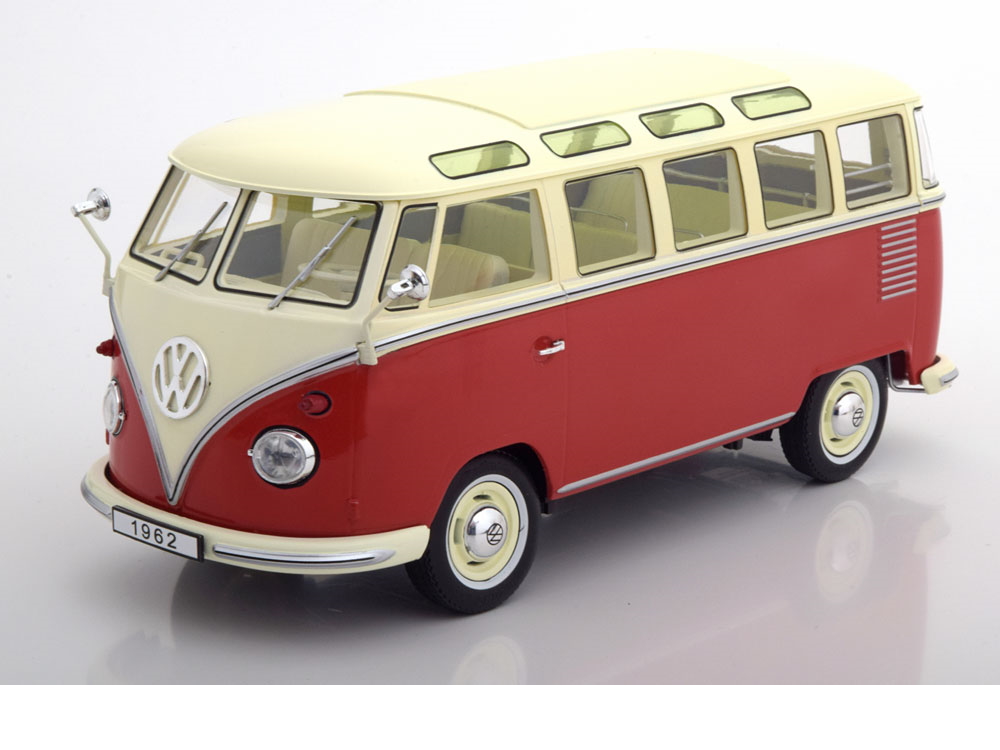 Hot Wheels - VW Bulli T1 Samba 1962 rot/creme -