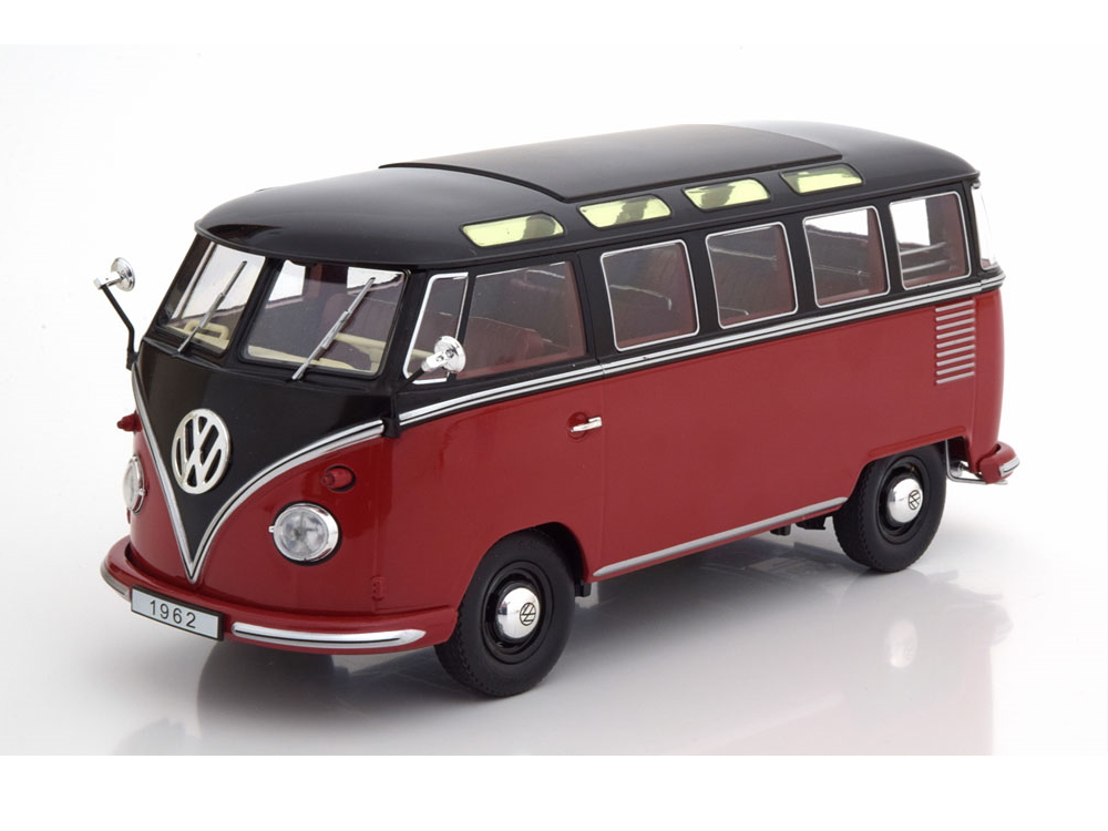 Hot Wheels - VW Bulli T1 Samba 1962 rot/schwarz - 
