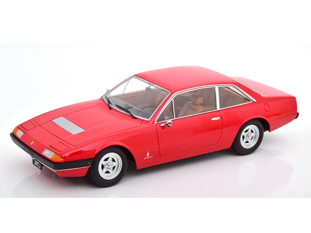 Hot Wheels - Ferrari 365 GT4 2+2 Interieur braun 1972 rot -