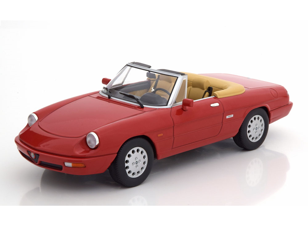 Hot Wheels - Alfa Romeo Spider 4 1990 rot - 