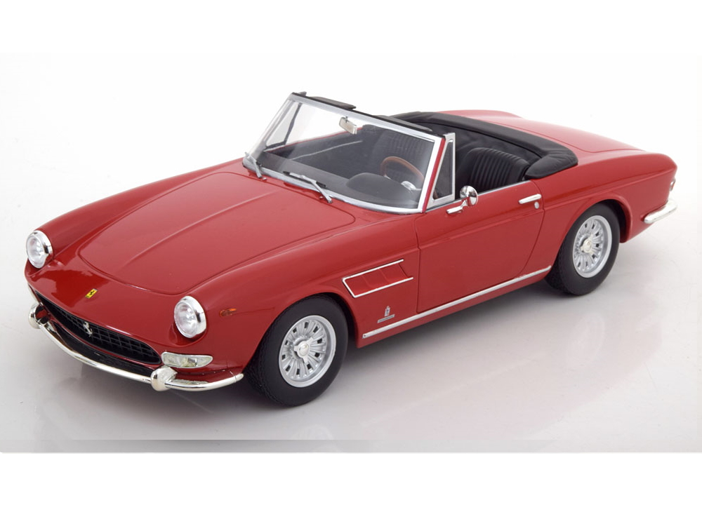 Hot Wheels - Ferrari 275 GTS Pininfarina Spyder Alloy Rims 1964 rot - 