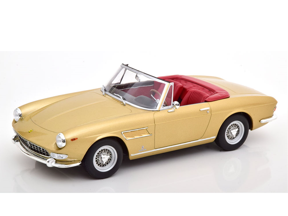 Hot Wheels - Ferrari 275 GTS Pininfarina Spyder 1964 goldmetallic - 