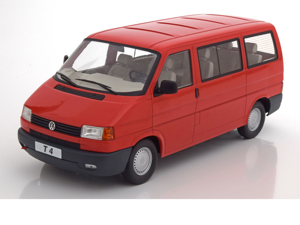 Hot Wheels - VW Bus T4 Caravelle 1992 rot - 