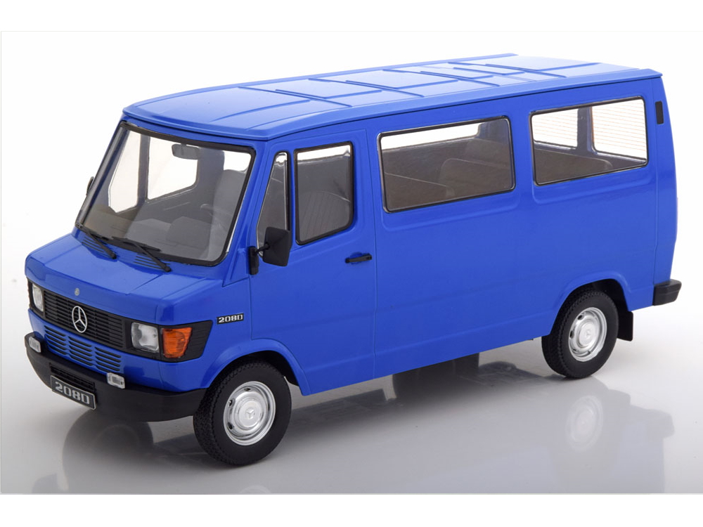 Hot Wheels - Mercedes 208 D Bus 1988 blau -