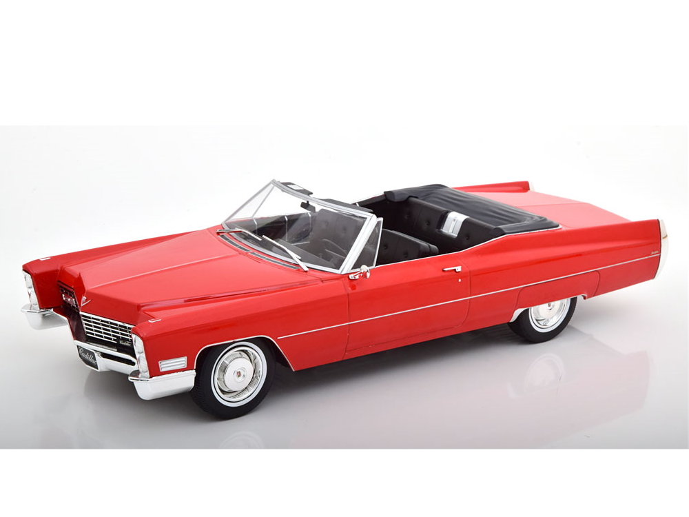 Hot Wheels - Cadillac DeVille Convertible 1967 rot - 