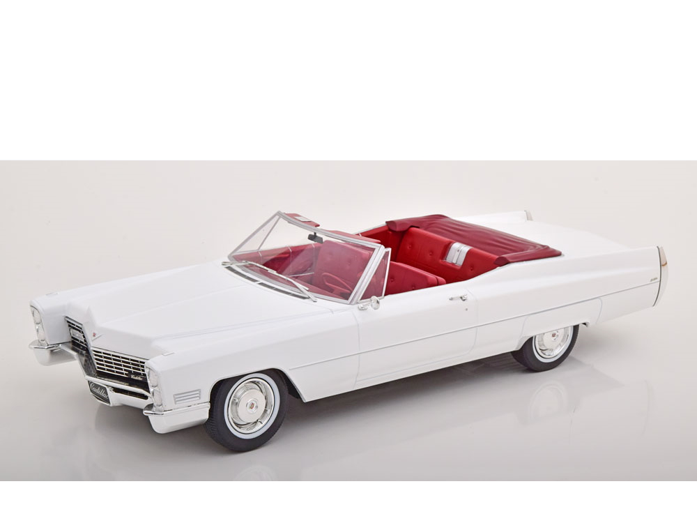 Hot Wheels - Cadillac DeVille Convertible 1967 weiß -